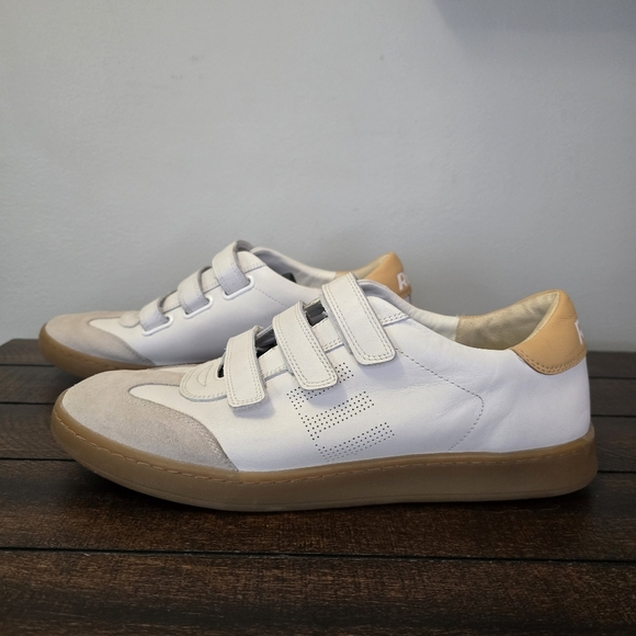 Sam Edelman Jo White Round Toe Breathable Slip On Triple Strap Low Top Size 11 - Picture 3 of 12